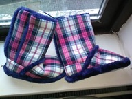 kapcie KOZACZKI DOMOWE KRATA 25/26 girl girl