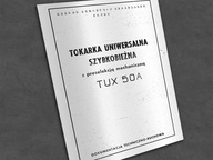 Instrukcja DTR: Tokarka TUX 50A, TUX-50A.