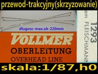 Vollmer przewod trakcyjny h0 trakcja elektryczna B