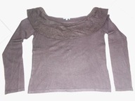 Bluzka damska / sweterek brązowy, rozm. 40