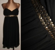 Sukienka rozmiar 42 cekiny na podszewce