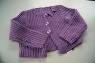 sweter DZIECKO 9-12 MIES PRIMARK FIOLET SWETEREK
