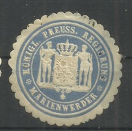 Zalepka-Winieta : Marienwerder - Kwidzyn