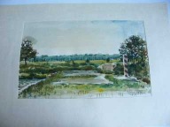 AKWARELA NYSA 1966 ROK