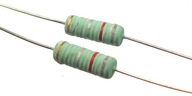 Rezystor mocy 5W drutowy 0,82 ohm - 4 sztuki