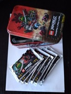 puszka na karty lego ninjago seria 3 + 10 saszetek