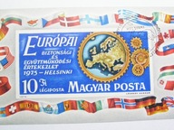 Węgry - Konferencja KBWE - Mi. bl.113 B kas. cięty