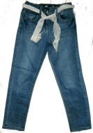 TU SPODNIE SPODENKI JEANS PASEK J NOWE
