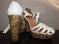 337_MODNE SANDAŁY - KORKI 40/25,6 cm