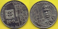 PORTUGALIA 100 ESCUDOS 1987 r. Amadeo De Souza.