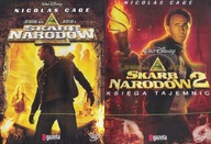 SKARB NARODÓW 1 + 2 ( Nicolas Cage )Kpl. 2 X FOLIA
