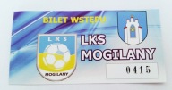 bilet LKS MOGILANY (woj. małopolskie) NOWY WZÓR