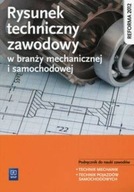 Rysunek techniczny zawodowy w branży mechanicznej i samochodowej