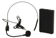 Hlavový mikrofón + bodypack Ibiza PORTUHF-HEAD2
