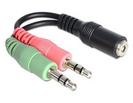 Kábel s adaptérom 2 x Mini Jack 3,5 mm Audio Stereo