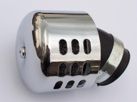 Конусный воздушный фильтр с защитой хром 35mm фото, цена