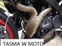 Титановий бандаж термічний стрічка turbo 20m +хомути в Україні, фото thumb