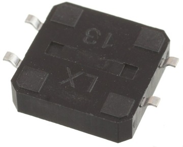 Mikroprzycisk SMD P088 12x12x6 zielony