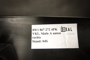 фото thumb №8, Обшивка захист стійка audi a4 s4 8w 8w1867272 4pk