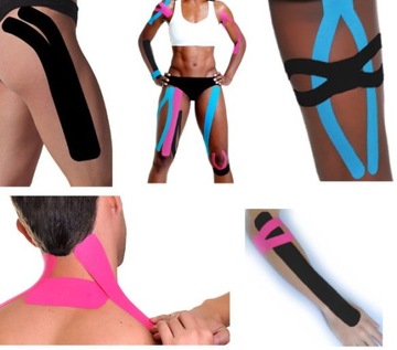 Лента Kinesio Tex Gold FP 5см х 5м тейп Синий