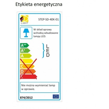 STEP LED 1,4 Вт 12 В освещение лестницы