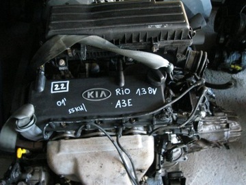 ДВИГАТЕЛЬ A3E 1.3 8V KIA RIO В КОМПЛЕКТЕ