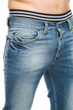 SPODNIE MĘSKIE VANKEL JEANS - 620 - 100CM L36