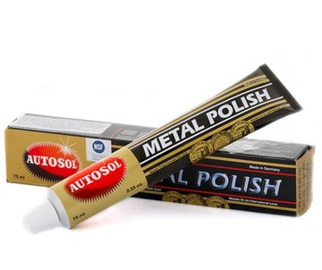 AUTOSOL METAL POLISH 75мл ПОЛИРОВАЛЬНАЯ ПАСТА ДЛЯ МЕТАЛЛА