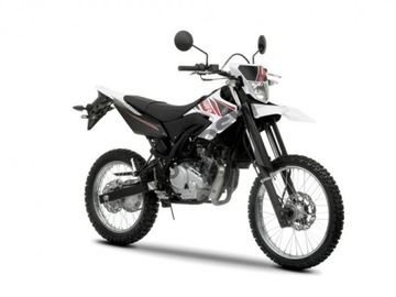 Yamaha WR 125 R Наклейки шпоновые KPL БЕЛЫЕ