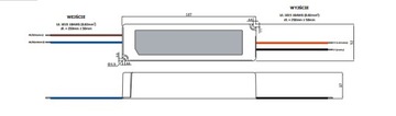 Блок питания для светодиодов GLP GPV-100-12, GLP 12В 8.3А 100Вт IP67