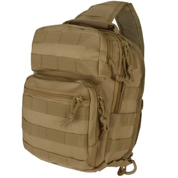 Рюкзак Mil-Tec One Strap Assault 10 л в форме койота