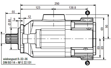 ПРЯМОПОРШНЕВОЙ НАСОС PA2x50 0511555 HYDRO LEDUC