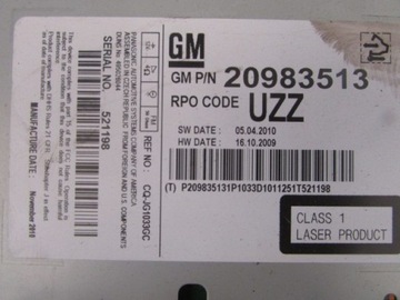 фото thumb №4, Радио cd opel astra iv j 11r