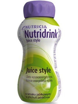 Nutridrink - Juice Style jabłko 4x200ml +gratis