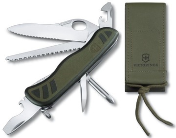 Victorinox 0.8461.MWCH, Швейцарский солдатский нож 08 + нейлоновый чехол