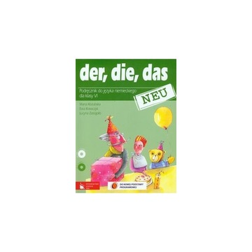 Учебник der die das neu для 6 класса, 2xCD, 524/3/2013