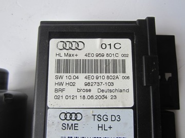 фото thumb №3, Моторчик стёкла левый зад audi a8 s8 d3 4e0959801c