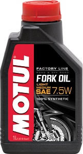 Motul Fork Oil 7.5W Factory Line, легкое/среднее, 1 л