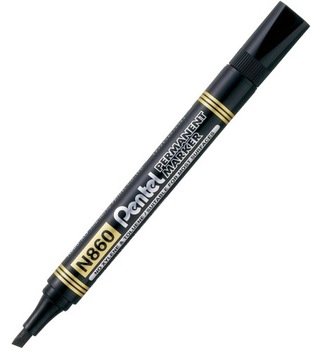 Перманентный маркер Pentel N860, зеленый