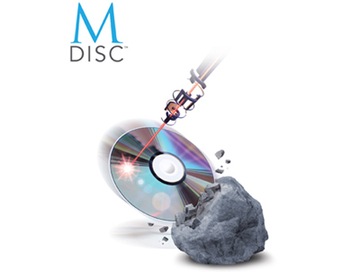 Диск M-DISC BD-R 25 ГБ Bluray Verbatim print x10