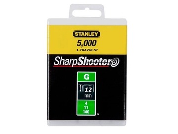 STANLEY СКОБЫ/СКОБЫ тип G 12мм 5000шт TRA708T