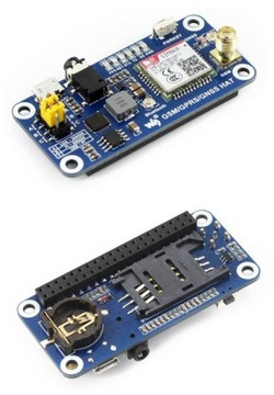 GSM GPRS GNSS GPS Bluetooth HAT для Raspberry Pi