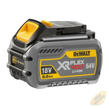 Угловая шлифовальная машина FlexVolt 54V DeWalt DCG414T2 6Ah с аккумулятором