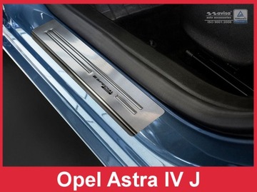 OPEL ASTRA 4 J Накладки на пороги, накладки на пороги SE