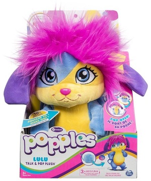 Талисман POPELKA Лулу говорит 10 фраз Netflix Popples