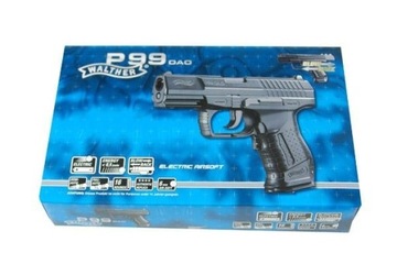 WALTHER P99 DAO METAL BLOW BACK+5CO2+ пистолет для страйкбола