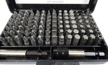 HITACHI ZESTAW BITÓW 100EL BITY TORX HEX WKRĘTAKI