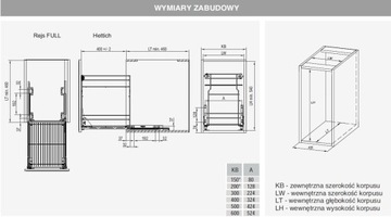 CARGO VARIANT MULTI 500/2 SZARE REJS