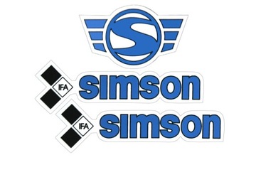 SIMSON SR50 SR80 NAKLEJKI NAKLEJKA KALKOMANIA nr27