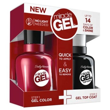 Sally Hansen Miracle Gel DUO Color 440 + Top 101